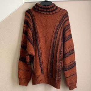 Brown TopShop oversized knitwear sweater